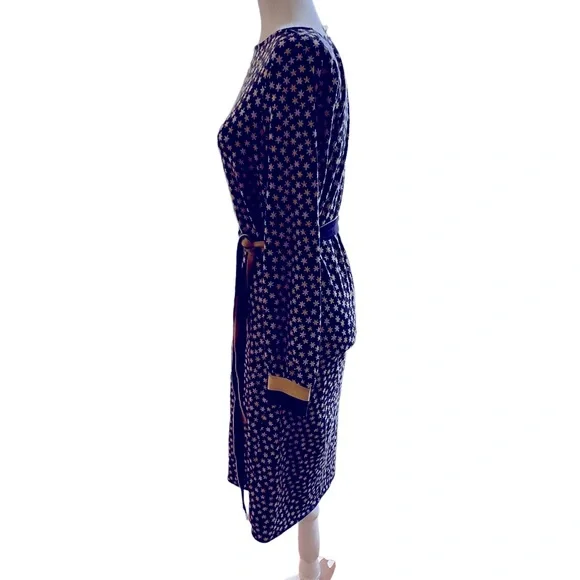 Boden Star Fawn Jersey Midi Dress 4R - Picture 7 of 14